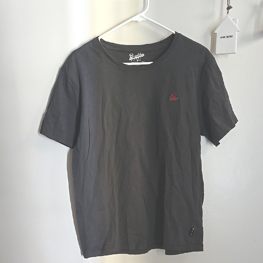 Brooklyn Cloth Grey Rose Tee